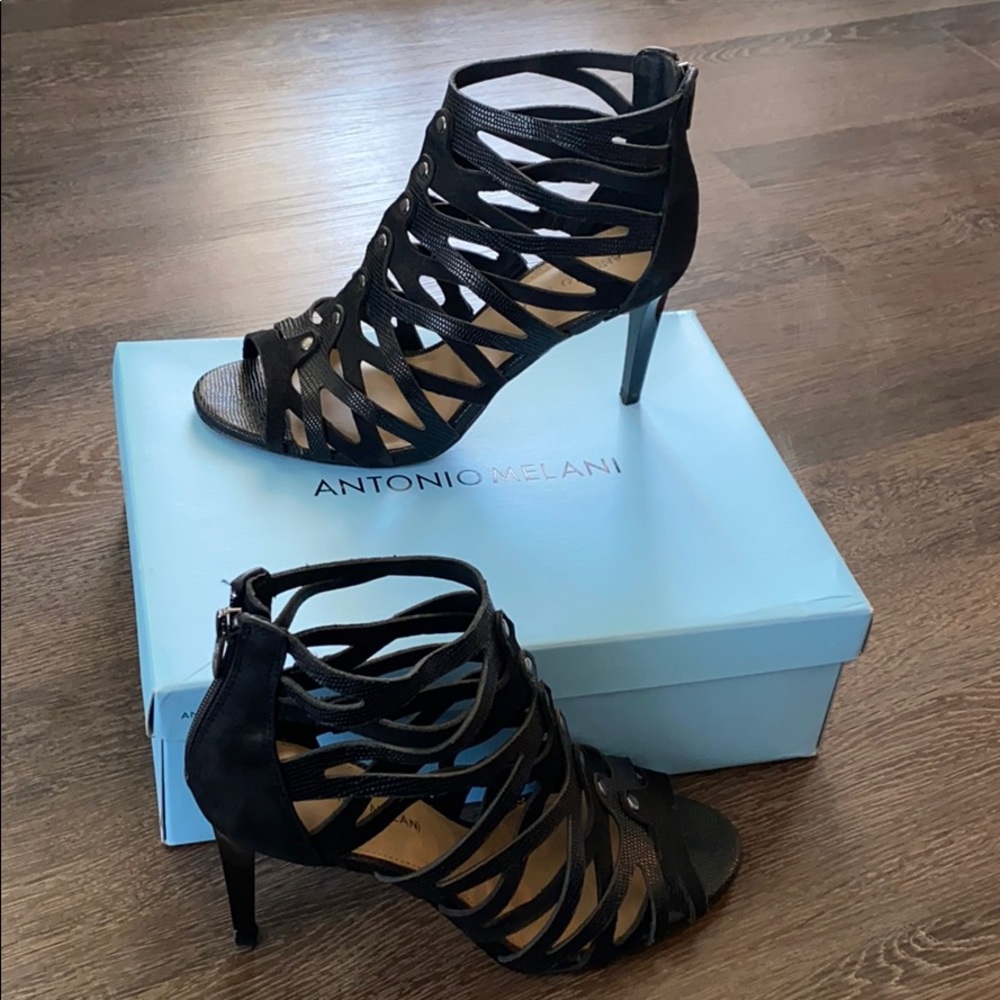 Antonio Melani Palika Black Heel